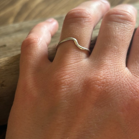 Silver Stacking Ring - Picture 2 of 3